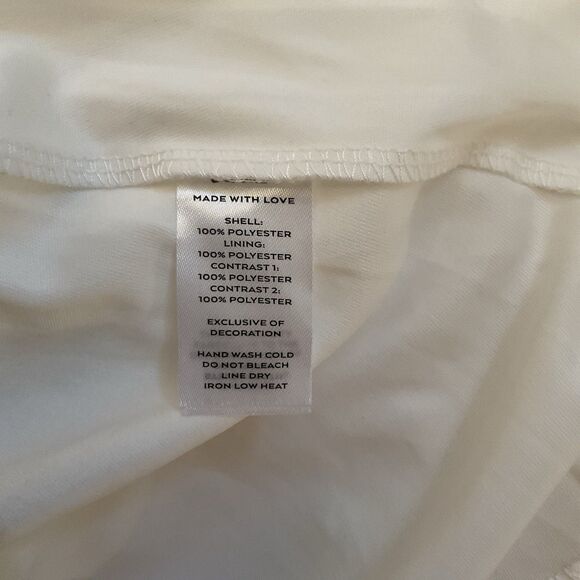 Lulus Sweetest Beloved Maxi Dress Women's L White Mesh Embroidered NWT - Picture 12 of 13